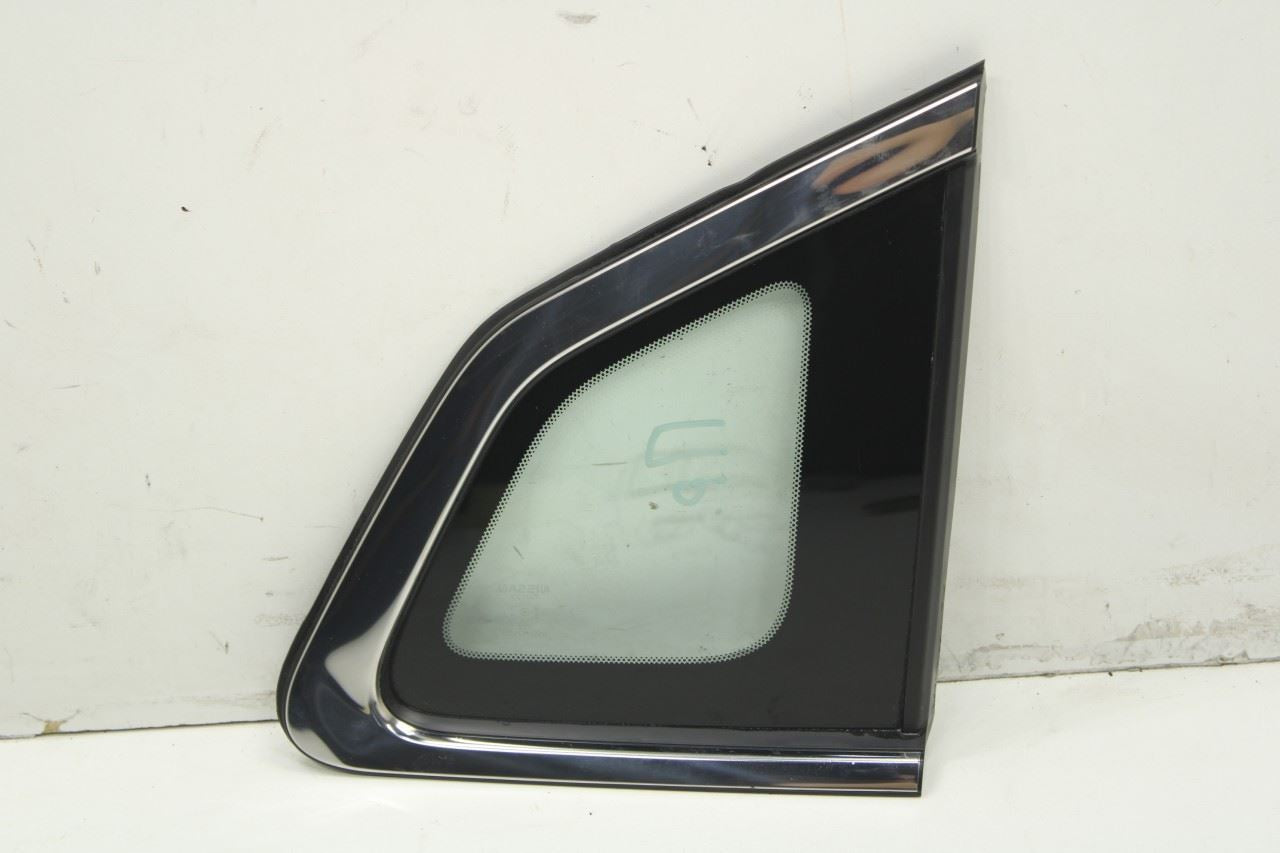 17-22 Nissan Rogue Sport SL AWD Rear Right Side Quarter Window Glass 83312-6MA0A - Alshned Auto Parts