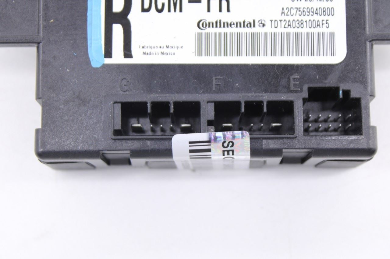 2021 RAM 1500 Big Horn Front Right Passenger Side Door Control Module 68517698AA6