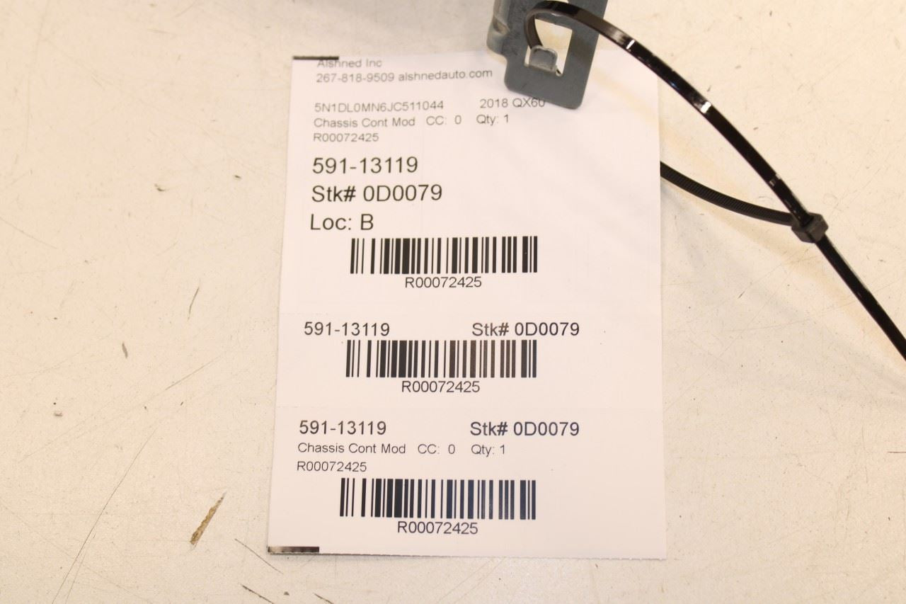 2016-2019 Infiniti QX60 Body Computer Control Module BCM BCU 284B19PM0A OEM - Alshned Auto Parts