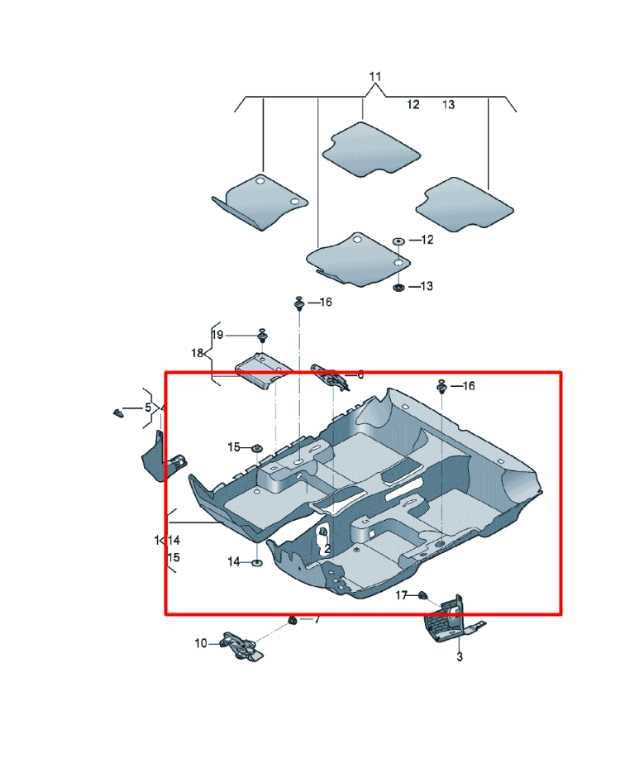 2022-26 Volkswagen Jetta SE 1.5L FWD Front and Rear Floor Interior Carpet Liner1