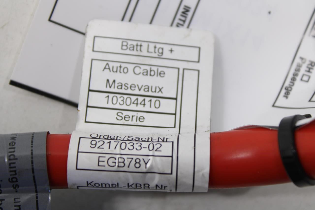 2010-2015 BMW 750i xDrive Positive Battery Cable 9217033 OEM - Alshned Auto Parts