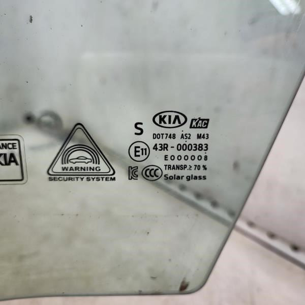 2016-2020 Kia Optima Front Left Driver Door Window Glass 82410-D5010 OEM - Alshned Auto Parts