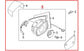 13-15 Volkswagen Passat Driver Left Side Rear View Mirror 561-857-507-R-9B9 OEM1