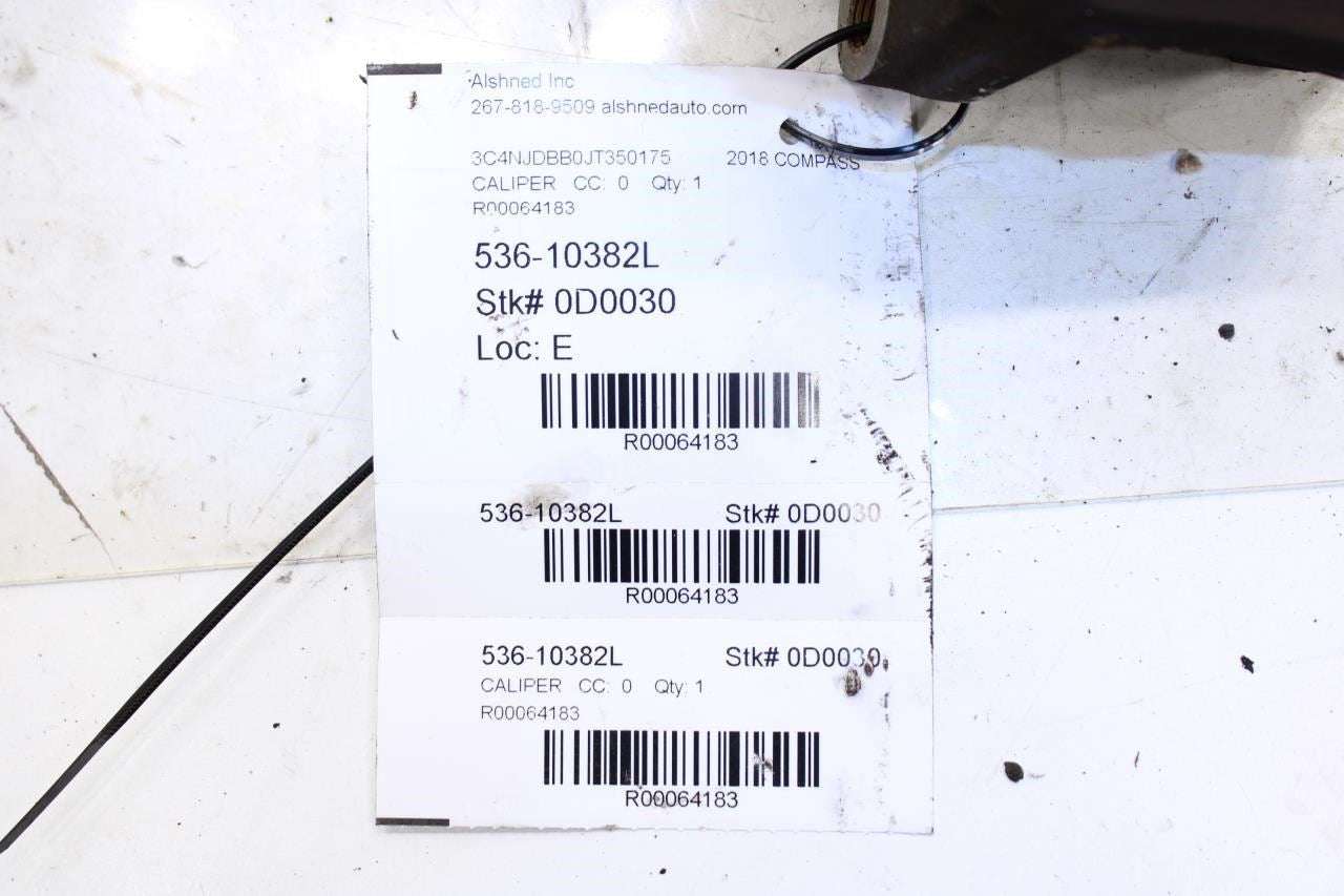 2018-2025 Jeep Compass Latitude Front Left Brake Disc Caliper 68346907AB OEM - Alshned Auto Parts