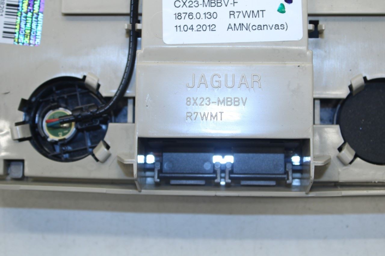 2012-2015 Jaguar XF Portfolio Roof Overhead Console Dome Light Lamp CX23-MBBV-F - Alshned Auto Parts