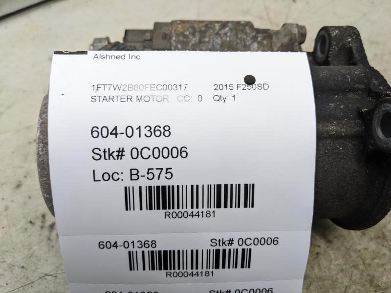 2009-2019 Ford F250SD Starter Motor DL3T-11000-AA OEM - Alshned Auto Parts