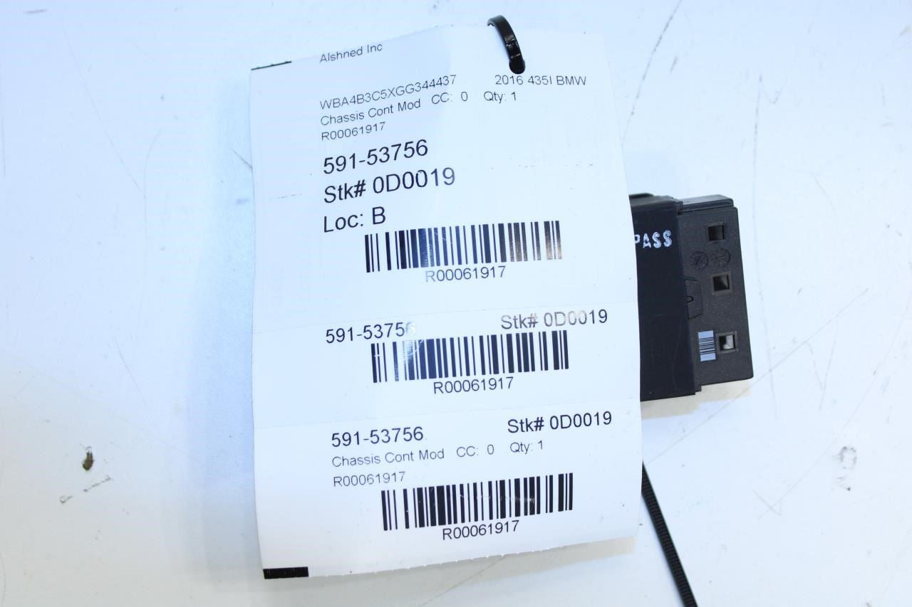 2014-2016 BMW 435I Gran Coupe xDrive Rear Seat Heated Control Module 921646802 - Alshned Auto Parts