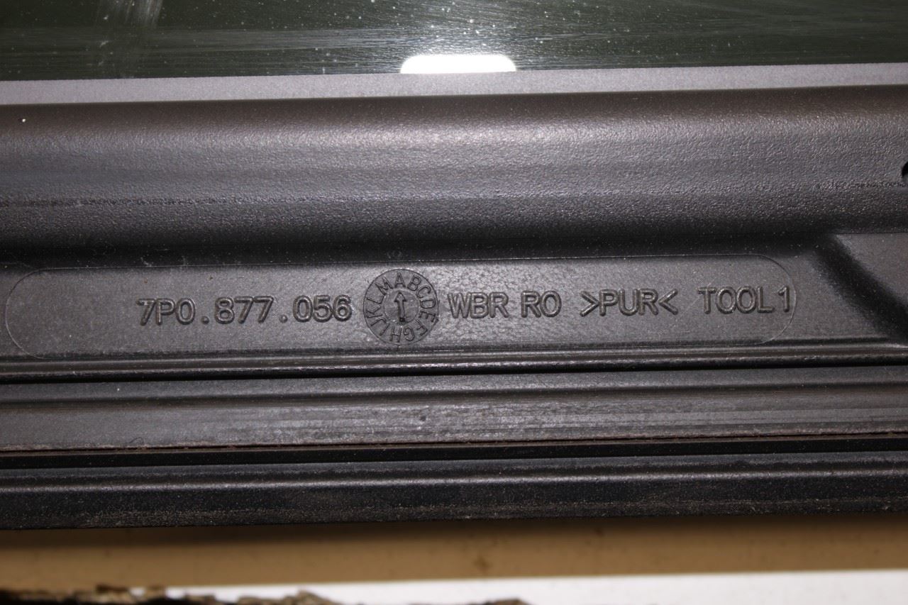 2011-2018 Porsche Cayenne Platinum Roof Sunroof Rear Window Glass 7P0-877-056 - Alshned Auto Parts
