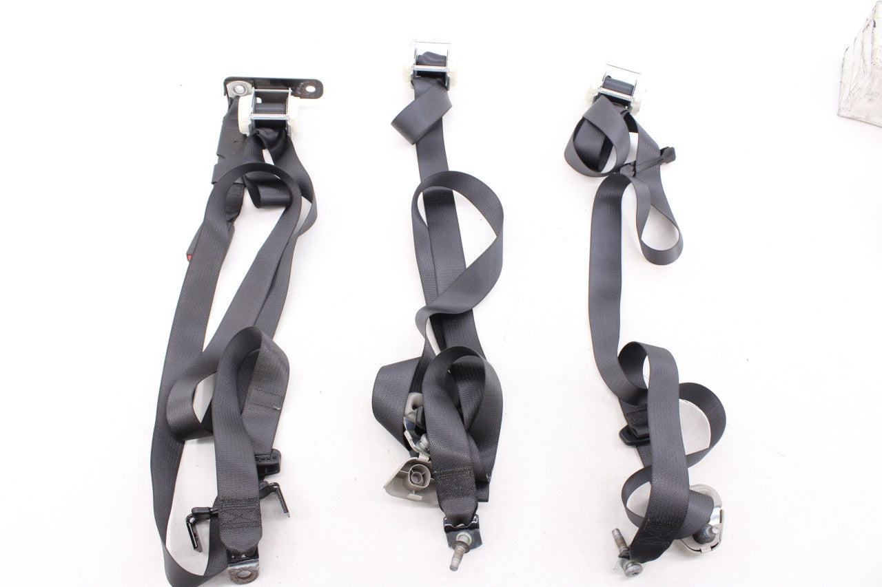 14-24 Ram 1500 Classic Quad Cab Rear RH LH Side and Center 2nd Row Seat Belt Set0