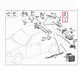 2006-2009 Mercedes-Benz CLK350 Roof Exterior Shark Fin Radio Antenna 20990516751