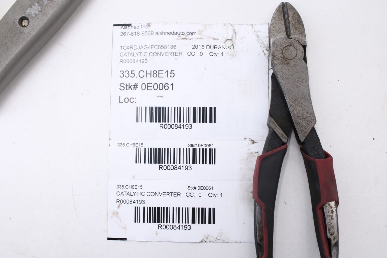 2014-2015 Dodge Durango SXT 3.6L Left and Right Exhaust System Pipe 68110124AE14