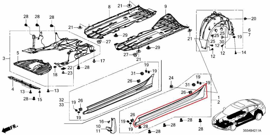 23-2026 Acura Integra A-Spec Right Rocker Skirt Panel Molding 71800-3S5-A0 *ReaD - Alshned Auto Parts