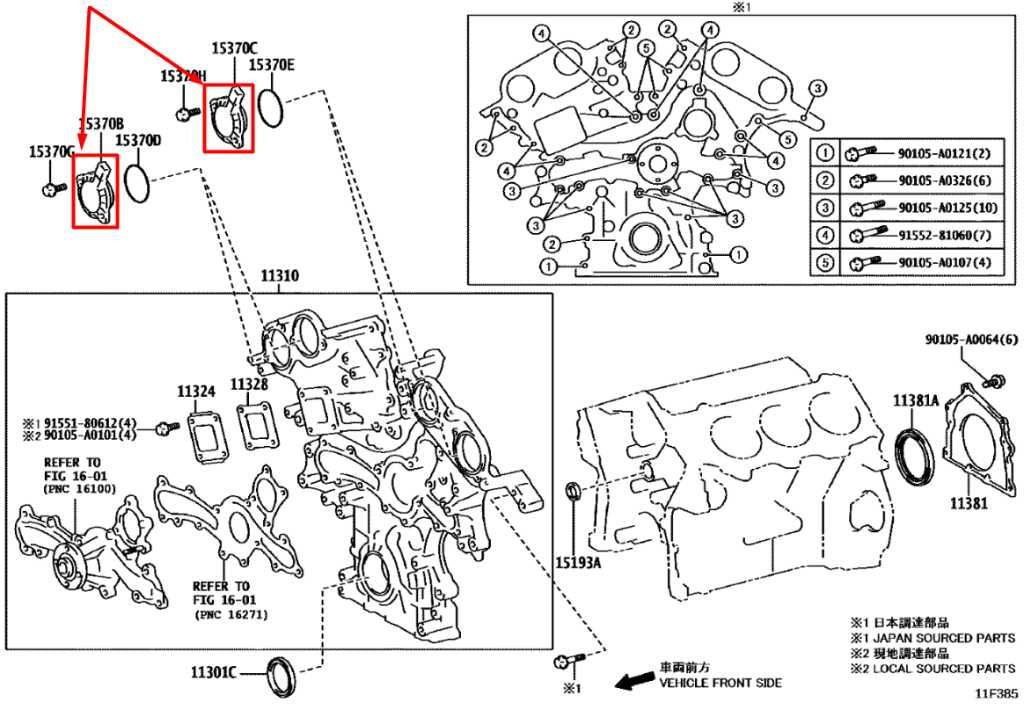 16-23 Toyota Tacoma SR5 3.5L Engine VVT Variable Valve Timing Solenoid Set of 21