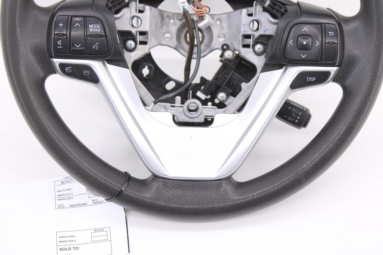 14-20 Toyota Sienna LE 3.5L Steering Wheel w/ Control Buttons 45100-0E351-C0 OEM - Alshned Auto Parts