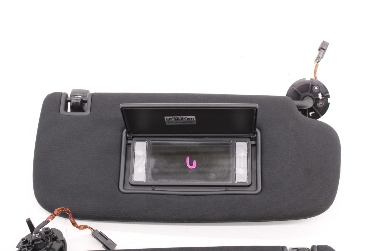 2014-21 Jeep Grand Cherokee Front RH LH Side Sun Visor Set w/ Illuminated Mirror - Alshned Auto Parts