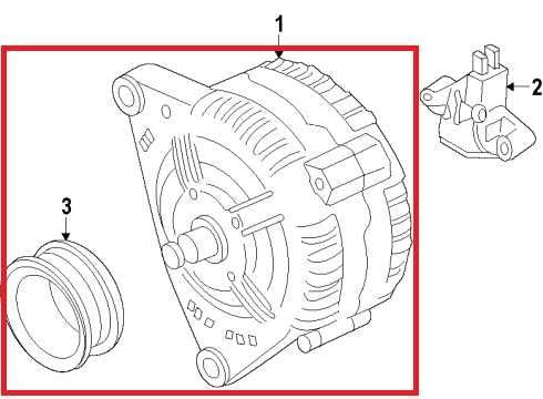 2016-2022 Volkswagen Jetta Sport 1.8L Alternator Engine Generator 06K-903-023-B1