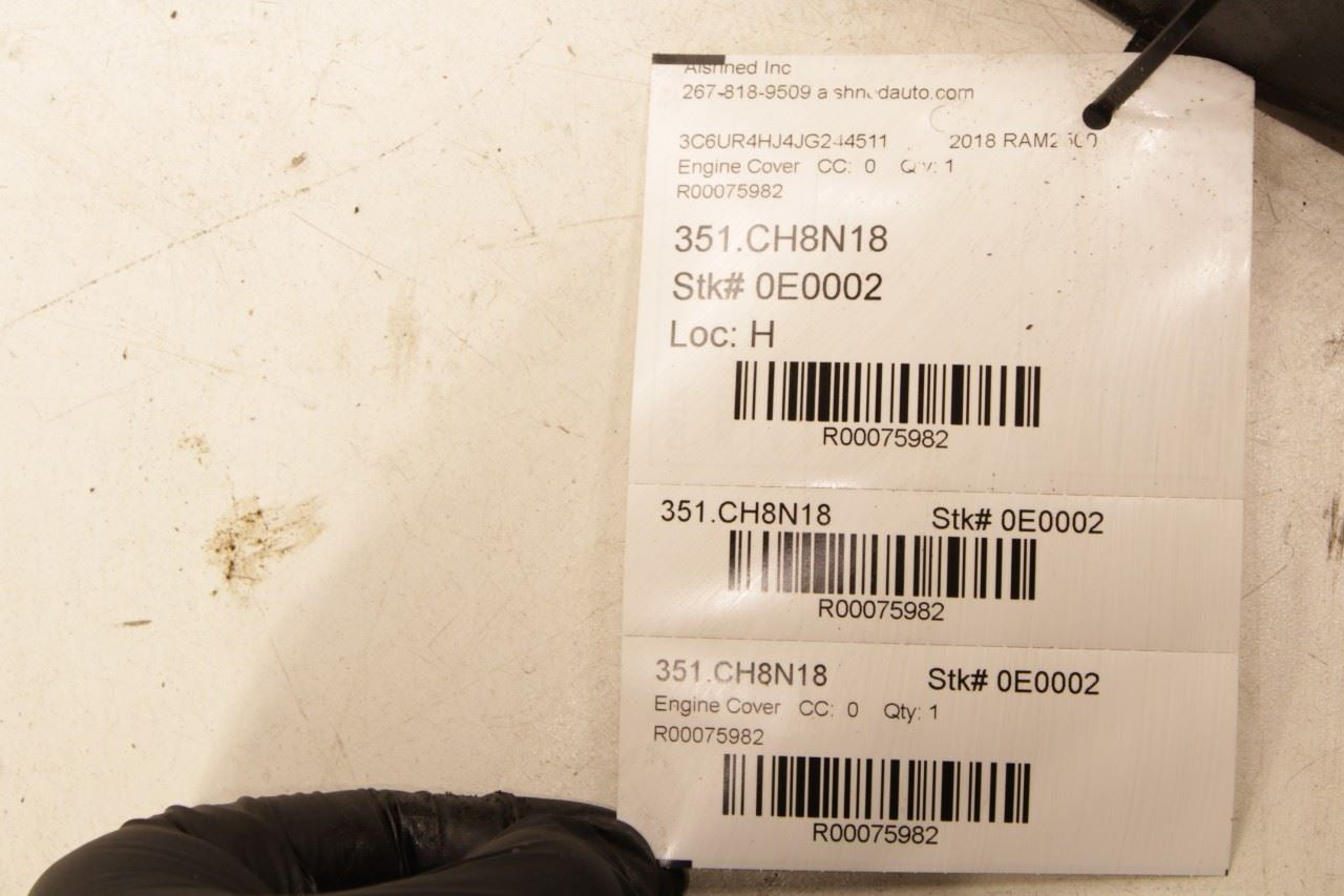 2014-2023 RAM 2500 3500 Tradesman 6.4L Engine Appearance Motor Cover 04627495AB - Alshned Auto Parts