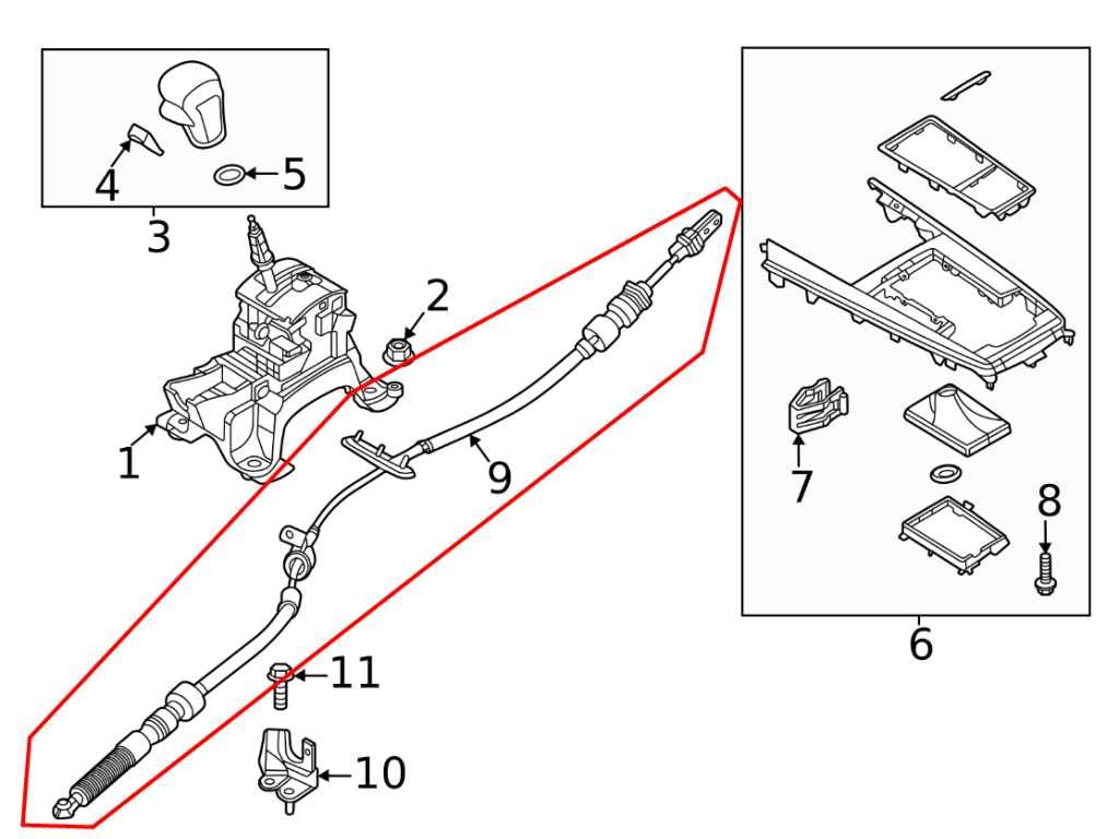 2022-25 Mazda CX30 S 2.5L Automatic Transmission Gear Shift Lever Control Cable - Alshned Auto Parts