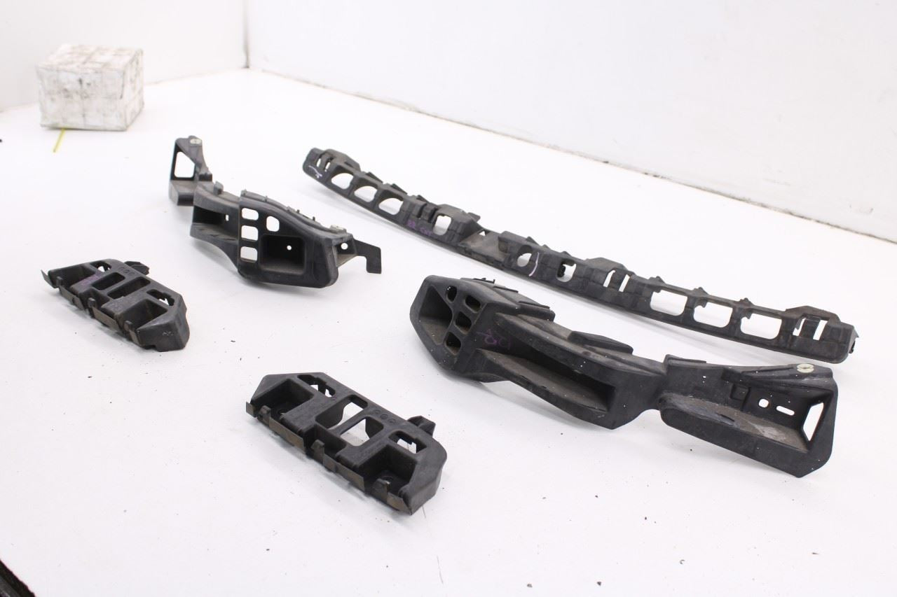 11-14 Porsche Cayenne S Rear Bumper Center and RH LH Side Support Mount Brackets3