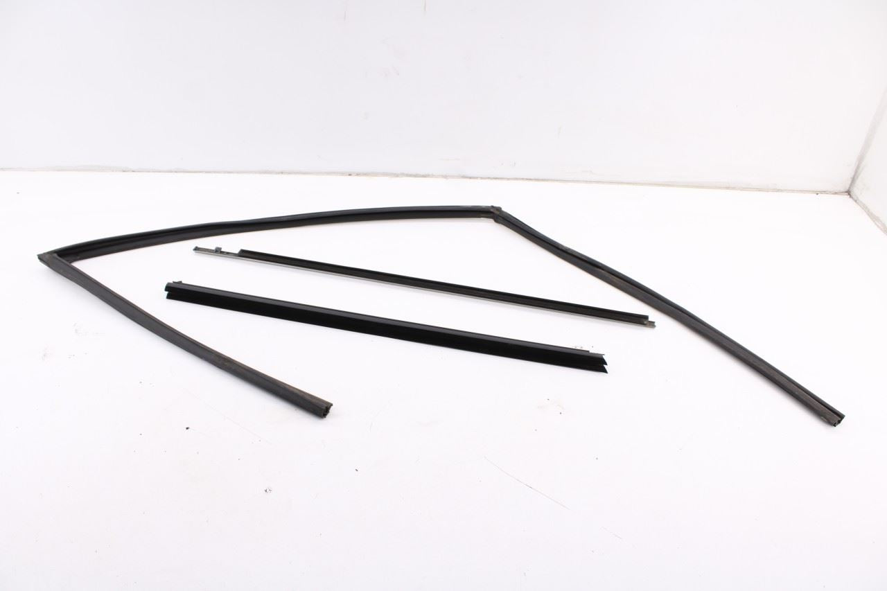 2014-20 Infiniti QX60 Front Right Door Run Channel w/ Belt Molding Weatherstrip0