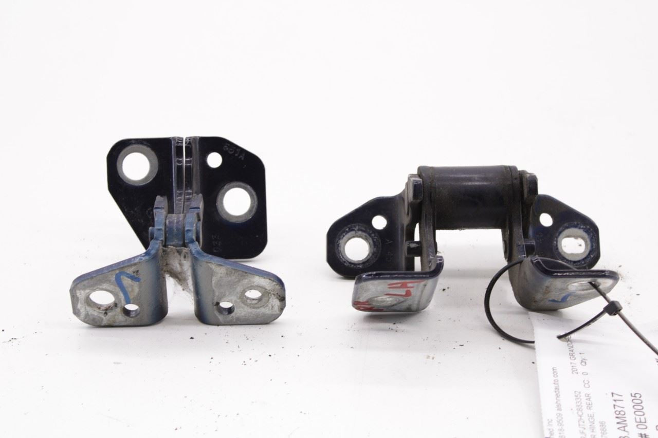 11-21 Jeep Grand Cherokee Summit Rear Left Side Door Hinge Upper and Lower Pair - Alshned Auto Parts
