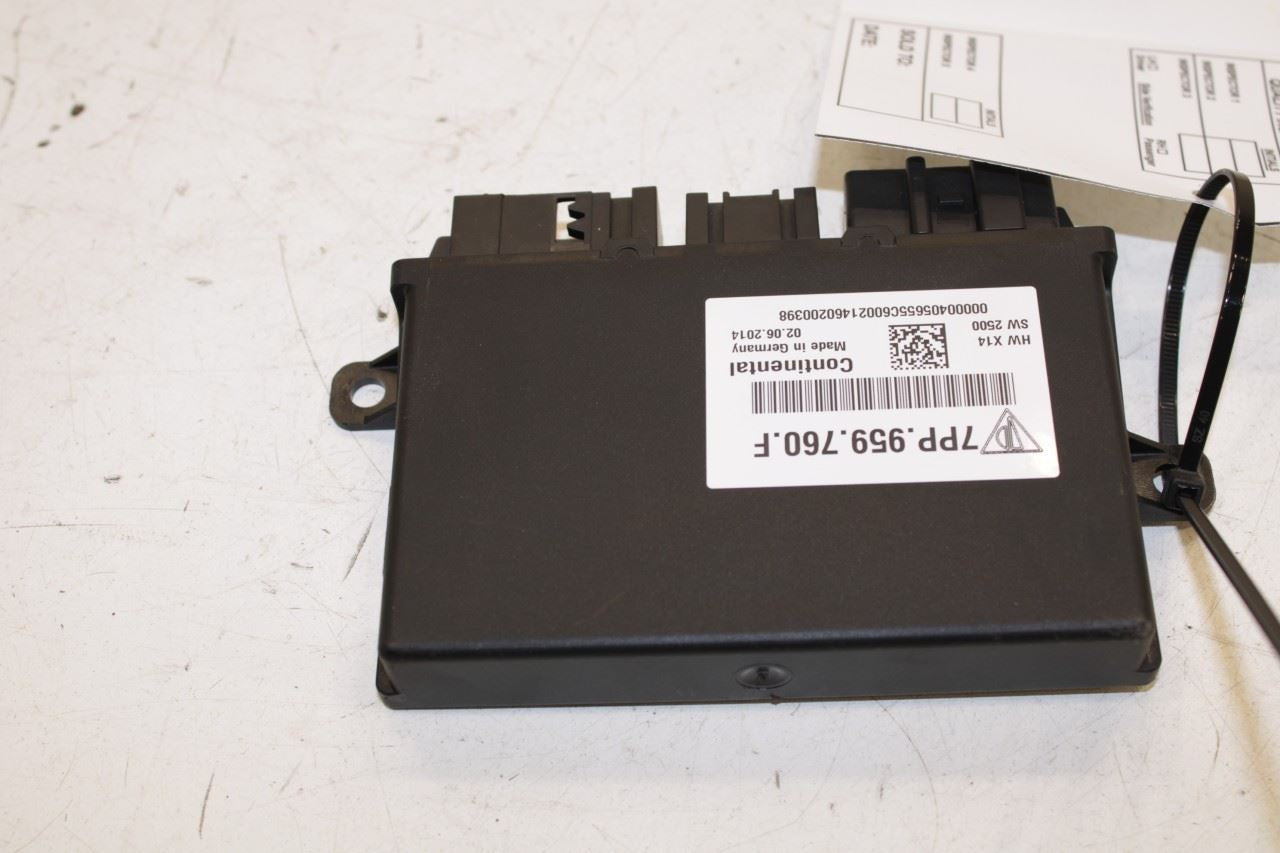 14-2018 Porsche Cayenne Platinum Front Left Power Seat Control Module 7PP959760F - Alshned Auto Parts