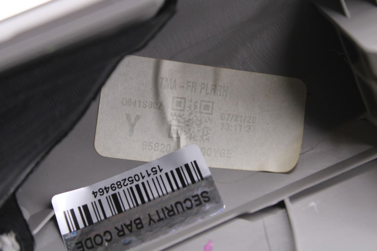 19-23 Hyundai Santa Fe Front Right and Left A Pillar Molding 85820S2000YGE *ReaD - Alshned Auto Parts