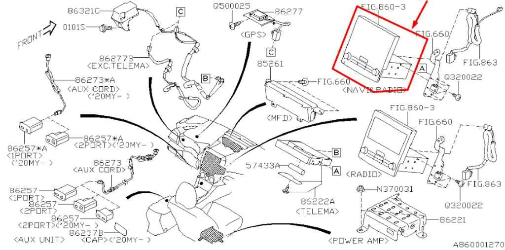 2019 Subaru Impreza 2.0I Limited Navi Audio Radio Receiver w/ 8.0 Display *ReaD* - Alshned Auto Parts