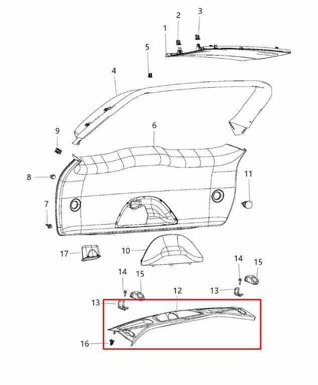 2011-2021 Jeep Grand Cherokee Overland Trunk Sill Scuff Kick Plate Trim Panel - Alshned Auto Parts
