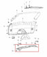 2011-2021 Jeep Grand Cherokee Overland Trunk Sill Scuff Kick Plate Trim Panel - Alshned Auto Parts