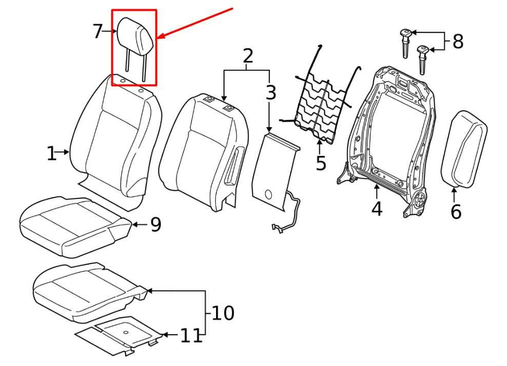 2018-2022 Ford EcoSport Front Left or Right Side Seat Headrest HN1Z-58611A08-DA - Alshned Auto Parts