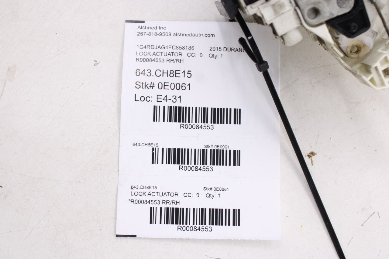 2011-2025 Dodge Durango SXT Rear Right Passenger Side Door Lock Latch Actuator9