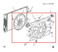 2010-2017 Chevrolet Equinox Radiator Cooling Fan Motor Assembly 84145767 OEM - Alshned Auto Parts