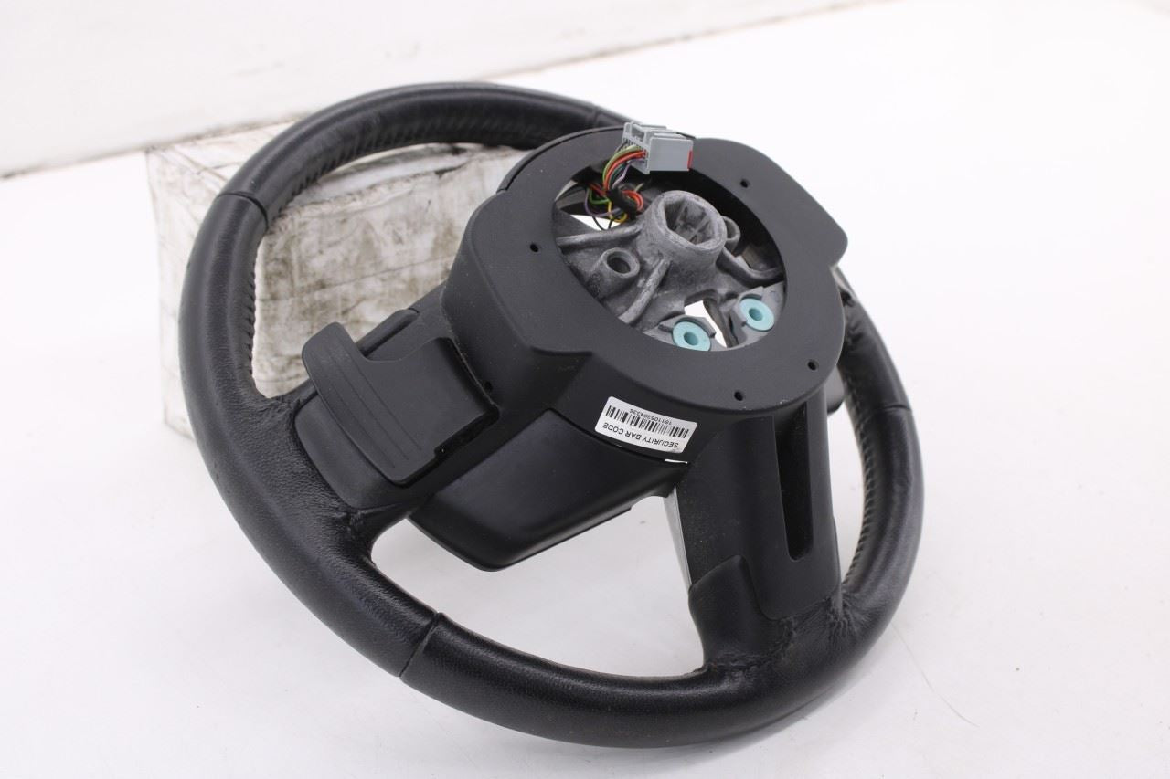 15-23 Ford Mustang Convertible V6 3.7L Steering Wheel Leather w/ Control Buttons - Alshned Auto Parts