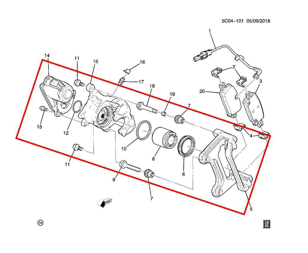 19-24 Chevrolet Silverado LT-L Rear Left Driver Side Brake Disc Caliper 13537065 - Alshned Auto Parts