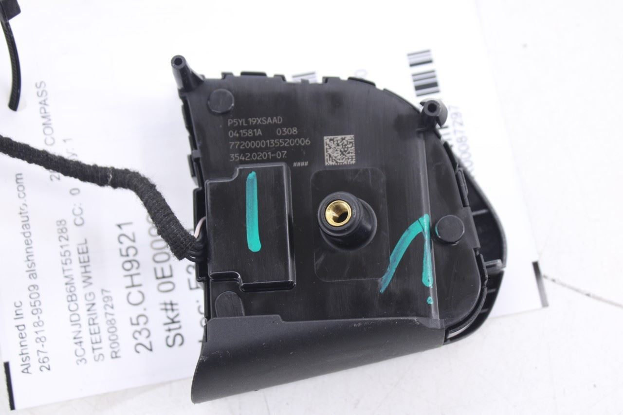 20-21 Jeep Compass Limited 2.4L 4WD Steering Wheel Multi Control Button Switches - Alshned Auto Parts