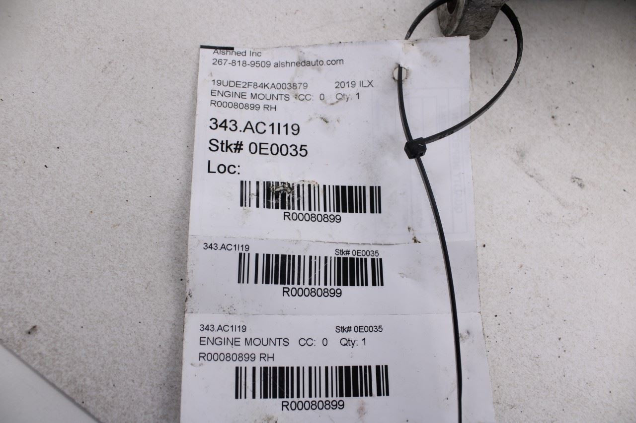 2016-2022 Acura ILX Technology A-Spec 2.4L FWD Right Side Engine Motor Mount10