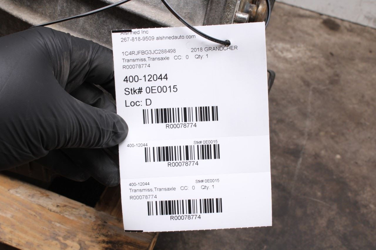 18-22 Jeep Grand Cherokee 3.6L 4WD 8Spd Auto Transmission 2Spd Transfer Case 73K - Alshned Auto Parts