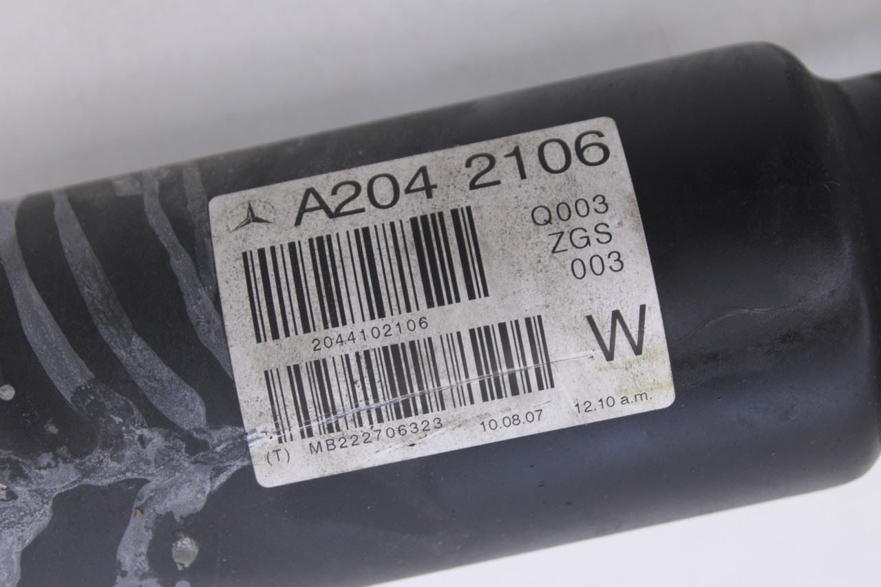 2008-09 Mercedes-Benz C350 Sport 3.5L RWD Rear Drive Shaft Propeller 2044102106 - Alshned Auto Parts