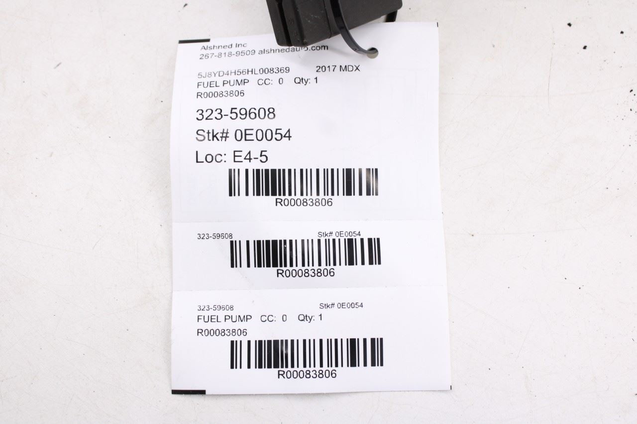 2016-2020 Acura MDX w/Tech Pkg 3.5L In Tank Fuel Pump Assembly 17045-TZ5-A11 OEM9