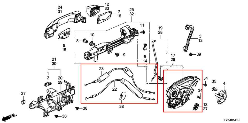 2018-22 Honda Accord Touring Rear Passenger Right Side Door Lock Latch Actuator1