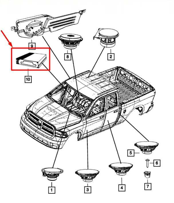2013-2024 Ram 1500 Classic Sound System Amplifier Amp 68248793AB OEM - Alshned Auto Parts