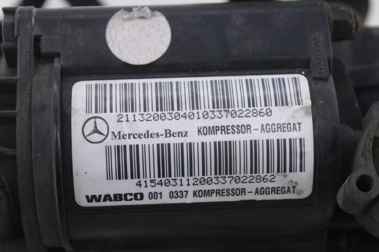 2003-2006 Mercedes-Benz E500 5.0L RWD Air Suspension Compressor Pump 21132003049