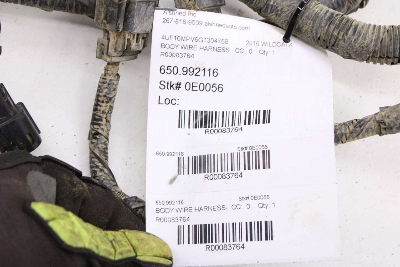 2015-2016 Arctic Cat Wildcat Trail 700 Main Wire Wiring Harness 0486-493 OEM15