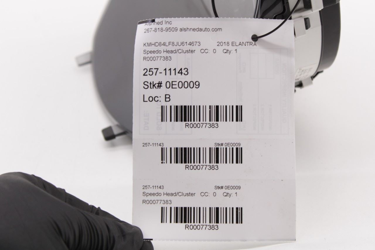 2016-18 Hyundai Elantra Value Edition Speed Gauge Instrument Cluster 93K Mileage - Alshned Auto Parts