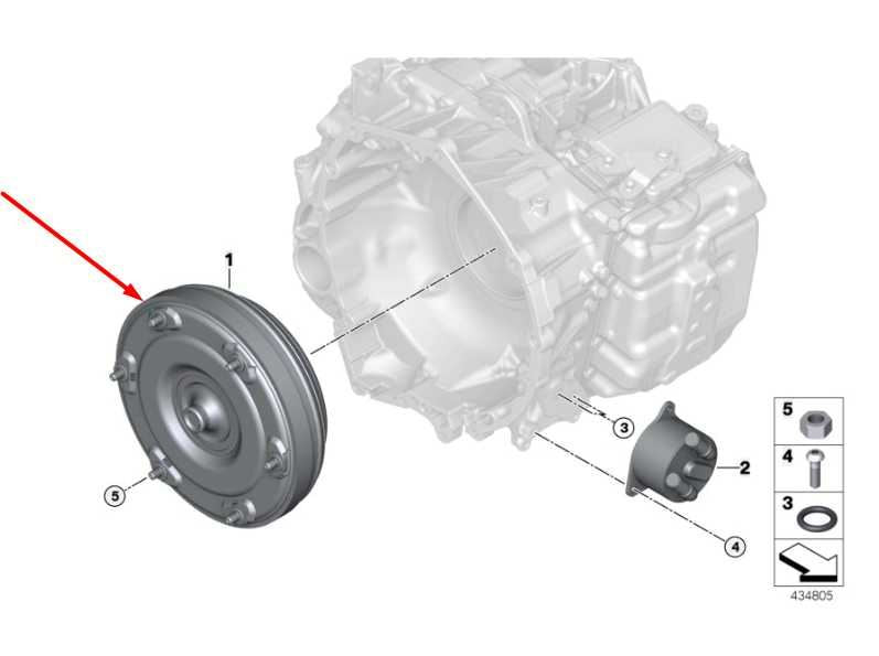 2016-19 Mini Cooper Clubman Automatic Transmission Torque Converter 244286822931