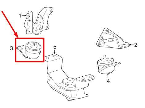 2016-2023 Toyota Tacoma 3.5L 4x4 Front Right Engine Mount Insulator 12361-0P130 - Alshned Auto Parts