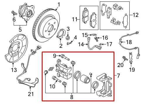 2019-25 Infiniti QX50 LUXE Rear Left Driver Side Brake Disc Caliper 44011-5NA1A - Alshned Auto Parts
