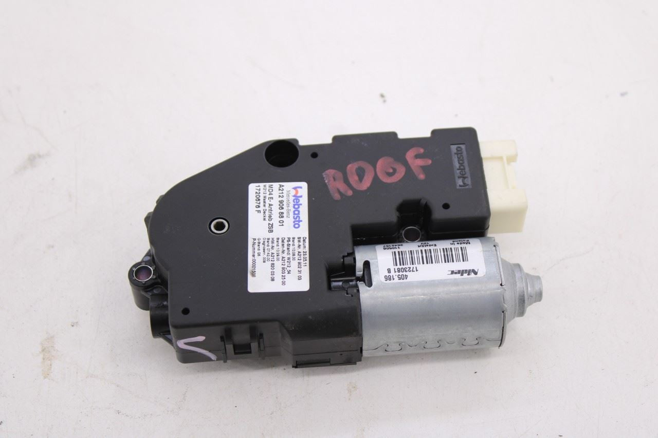 2010-2016 Mercedes-Benz E350 Luxury 4Matic Power Sliding Glass Sunroof Motor Set - Alshned Auto Parts