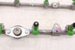 09-20 Nissan Murano Platinum 3.5L Fuel Rail w/ Injectors 17521-JA10D 16600-JA10A8